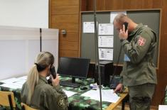 Вежба батаљона војне полиције подржана симулацијама