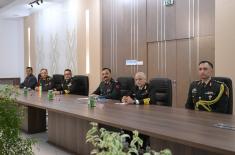 Посета индијске делегације Генералштабу Војске Србије