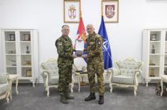 Chief of General Staff meets with new KFOR Commander