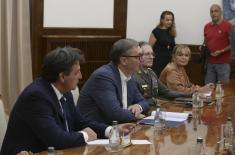 Sastanak sa komandantom Nacionalne garde Ohaja Vudrafom