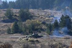 Tank units conduct live-fire tactical exercise 
