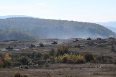 Tank units conduct live-fire tactical exercise 