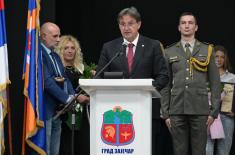 Министар Гашић присуствовао свечаној академији поводом Дана Града Зајечара