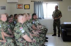 Visit to Serbian Armed Forces contingent in Lebanon