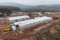 Министар Гашић: После 27 година војска добија нове смештајне капацитете на Пасуљанским ливадама