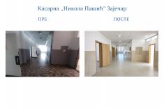 Обилазак реконструисаног објекта у касарни „Никола Пашић“ у Зајечару