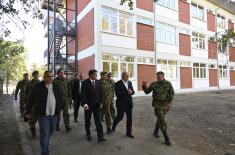 Обилазак реконструисаног објекта у касарни „Никола Пашић“ у Зајечару