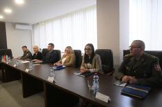 Poseta delegacije Ministarstva odbrane Azerbejdžana
