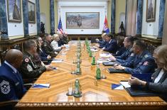 Minister Gašić meets with Ohio National Guard Adjutant General