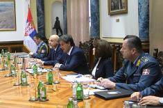 Minister Gašić meets with Ohio National Guard Adjutant General