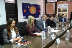 Министар Гашић обишао „Прву искру“ у Баричу