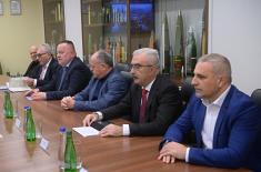 Министар Гашић посетио компанију „Слобода“ у Чачку 