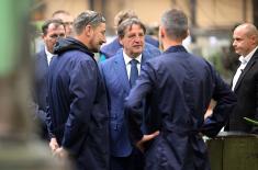 Ministar Gašić obišao fabrike Odbrambene industrije u Kragujevcu