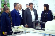Minister Gašić visits Yumco in Vranje 