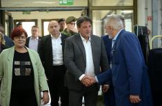 Minister Gašić visits Yumco in Vranje 