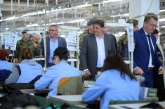 Minister Gašić visits Yumco in Vranje 