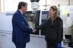 Ministar Gašić obišao fabrike Odbrambene industrije u Kragujevcu