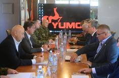 Minister Gašić visits Yumco in Vranje 