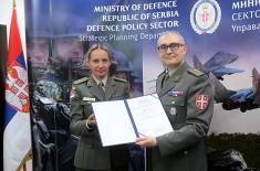 Завршен Основни курс стратегијског планирања одбране