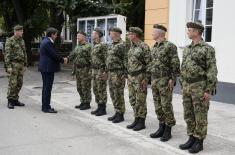 Реконструисан објекат за вoјнике на служењу војног рока у касарни у Шапцу