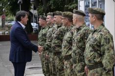 Реконструисан објекат за вoјнике на служењу војног рока у касарни у Шапцу
