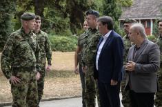 Реконструисан објекат за вoјнике на служењу војног рока у касарни у Шапцу