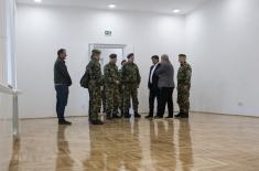 Реконструисан објекат за вoјнике на служењу војног рока у касарни у Шапцу