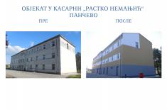 Modern facility for Serbian Armed Forces personnel in Pančevo