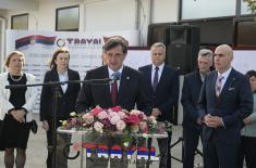 Министар Гашић отворио нови погон у крушевачком „Трајалу”