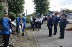 Minister Gašić lays wreath at Monument to Fallen Soldiers in Trstenik 