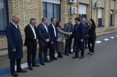 Minister Gašić visits PPT Namenska defence company in Trstenik 