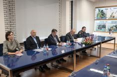 Minister Gašić visits PPT Namenska defence company in Trstenik 