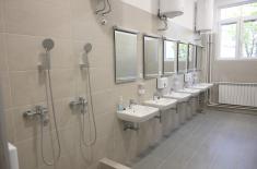 Tour of newly renovated facility at First Infantry Regiment Barracks in Vranje