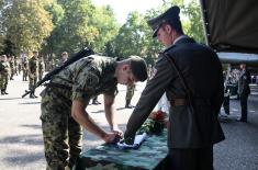 Minister Gašić attends oath-taking ceremony in Valjevo