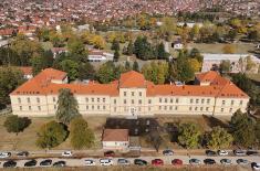 Tour of newly renovated facility at First Infantry Regiment Barracks in Vranje