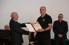 Association of Veterans of Security Authorities and Military Police of Serbia marks its anniversary