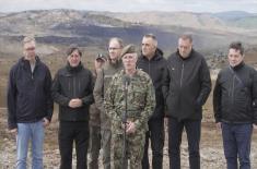 Председник Вучић: Поносан сам на официре, подофицире и војнике који су извели ову вежбу