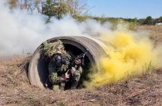 Најмлађи војници успешно прошли прву проверу обучености