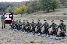 Најмлађи војници успешно прошли прву проверу обучености