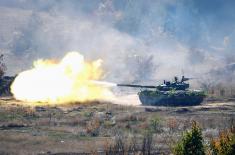 Tank units conduct live-fire tactical exercise 