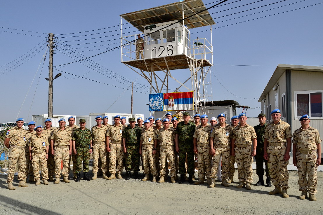 Генерал Диковић обишао припаднике Војске Србије у мисији на Кипру