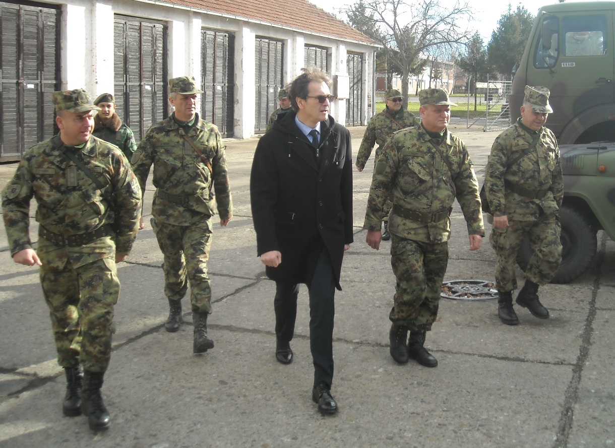 Državni sekretar Nerić u garnizonu Zaječar