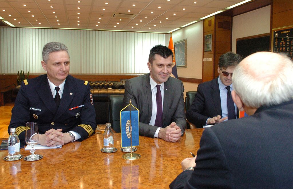 Ministar odbrane primio direktora Centra za bezbednosnu saradnju – 
RACVIAC 