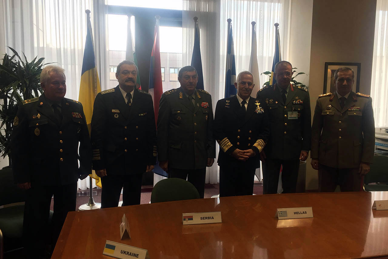Генерал Диковић у Бриселу