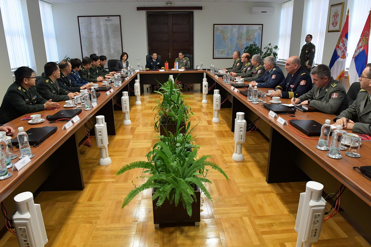 Načelnik Generalštaba razgovarao sa delegacijom kineske vojske