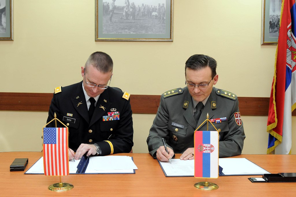 Потписан План билатералне војне сарадње са Европском командом Оружаних снага САД